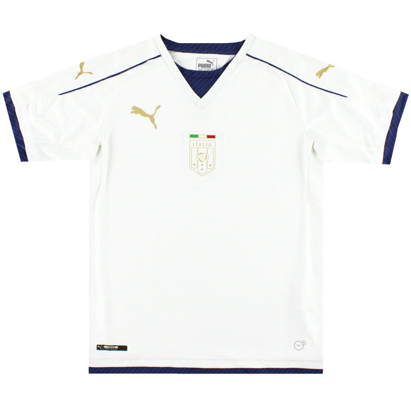 2016-17 Italy Puma 'Tribute' Away Shirt XL.Boys Football Shirt