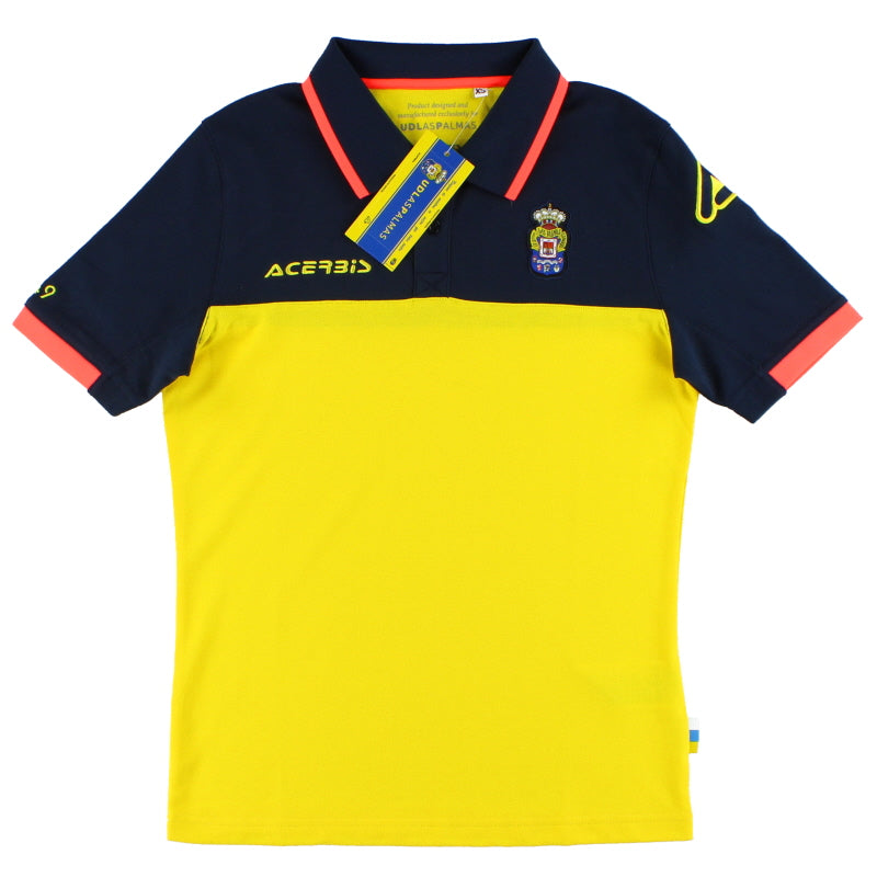 2016-17 Las Palmas Acerbis Polo Shirt *BNIB* XS Polo Shirt