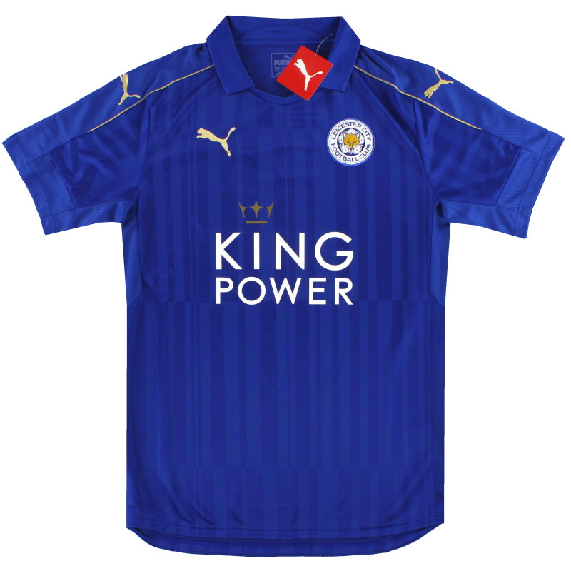 2016-17 Leicester Puma Home Shirt *BNIB*  Football Shirt