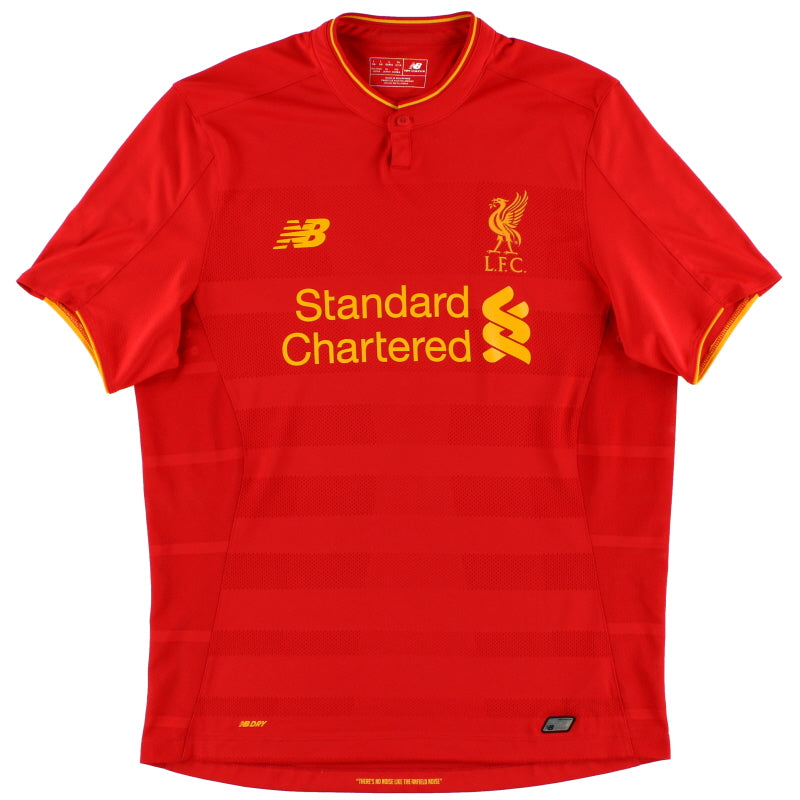 2016-17 Liverpool New Balance Home Shirt XL.Boys Football Shirt