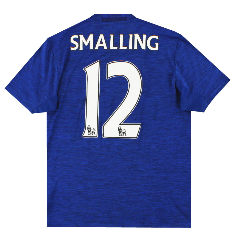 2016-17 Manchester United adidas Away Shirt Smalling #12 M Football Shirt