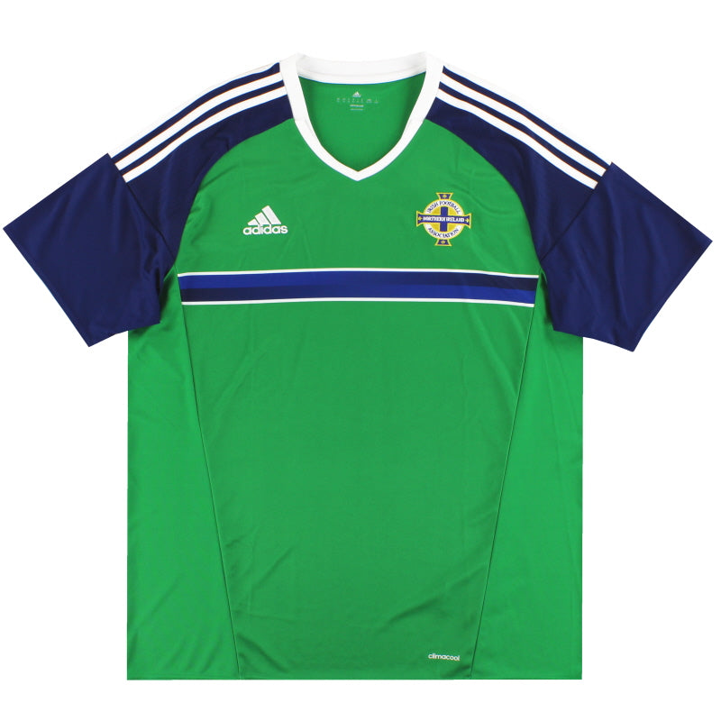 2016-17 Northern Ireland adidas Home Shirt M Football Shirt