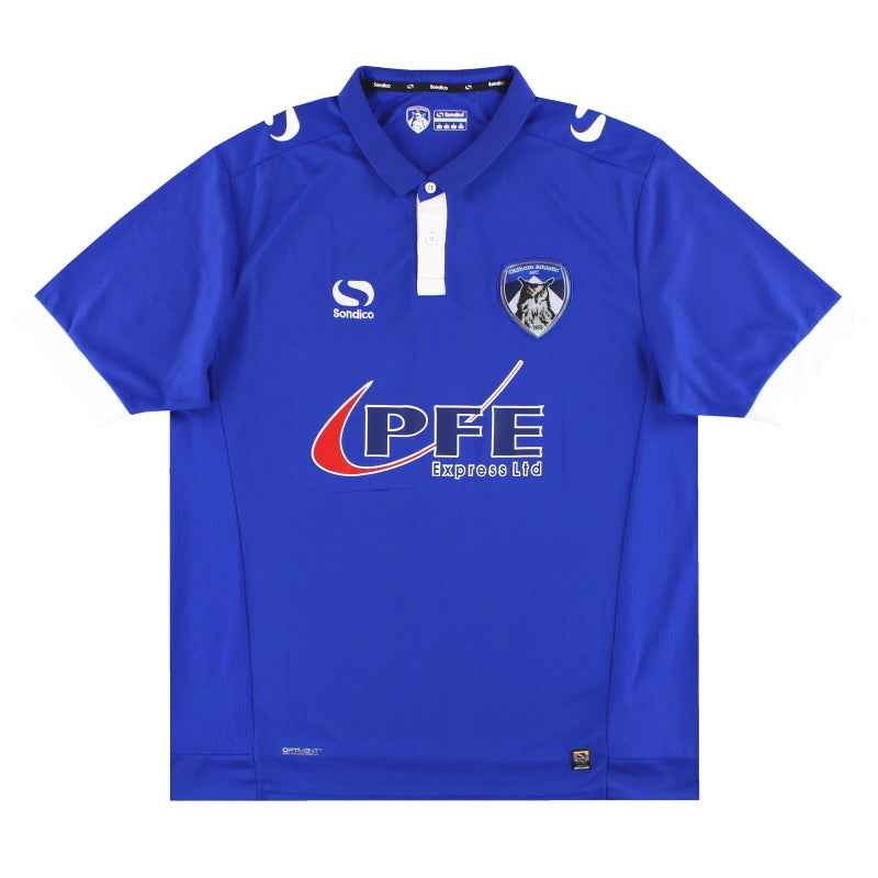 2016-17 Oldham Sondico Home Shirt L Football Shirt