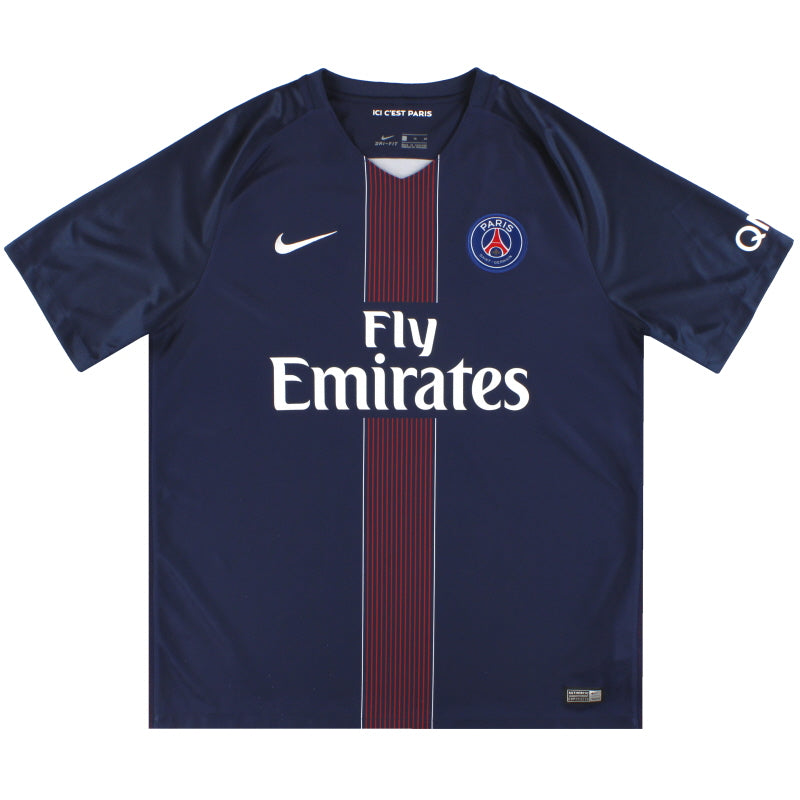 2016-17 Paris Saint-Germain Nike Home Shirt *Mint* L Football Shirt