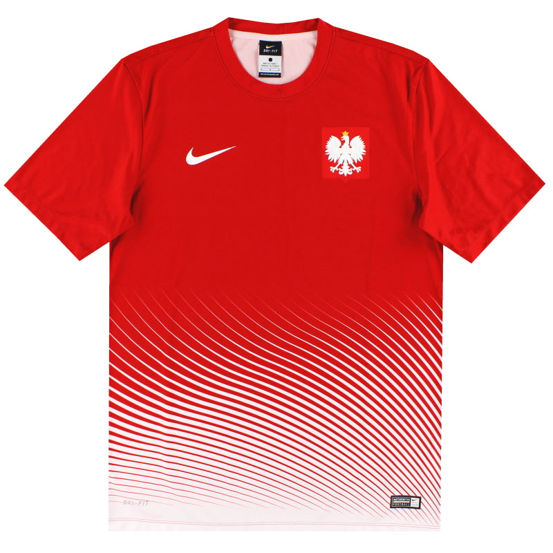 2016-17 Poland Nike Basic Away Shirt *As New*  M Football Shirt