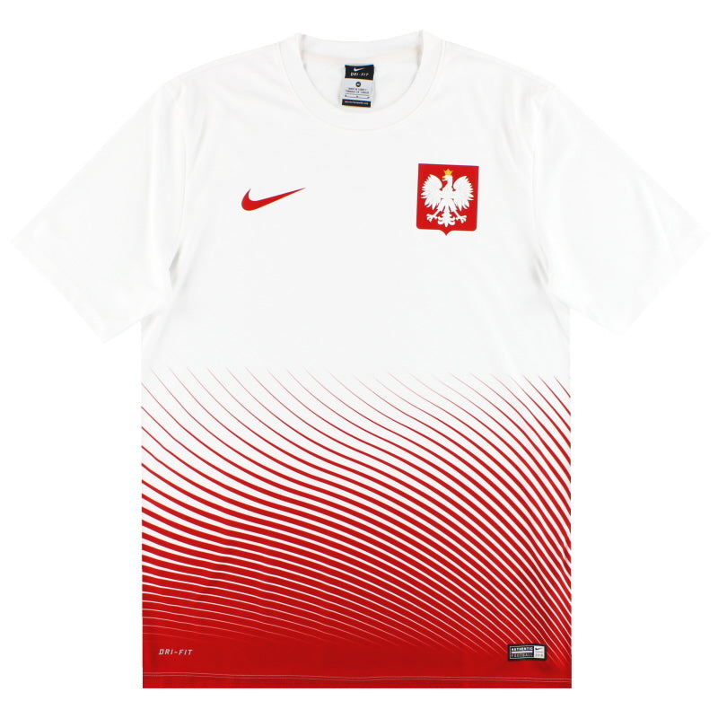 2016-17 Poland Nike Basic Sample Home Shirt *As New* M Football Shirt