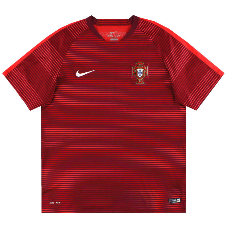 2016-17 Portugal Nike Flash Pre Match Shirt XL Football Shirt