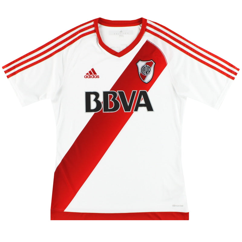 2016-17 River Plate adidas Home Shirt L Football Shirt