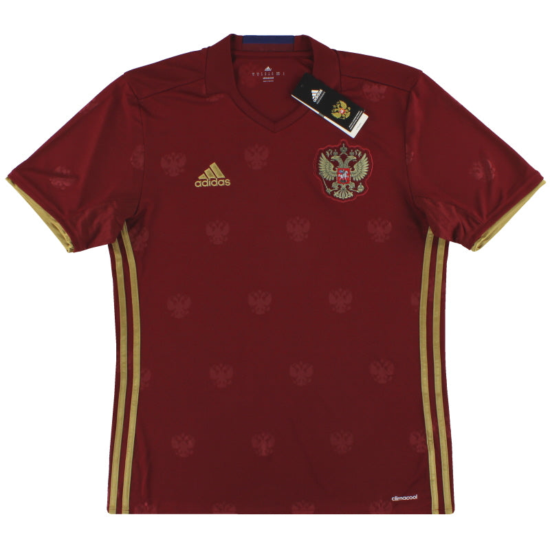 2016-17 Russia adidas Home Shirt *w/tags*  Football Shirt