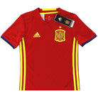 2016-17 Spain adidas Home Shirt *BNIB* S.Boys Football Shirt