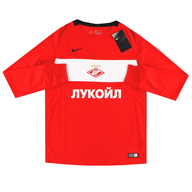 2016-17 Spartak Moscow Nike Home Shirt L/S *w/tags* XL.Boys Football Shirt