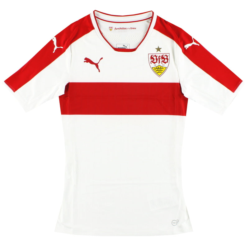 2016-17 Stuttgart Puma Authentic Home Shirt *As New* S Football Shirt