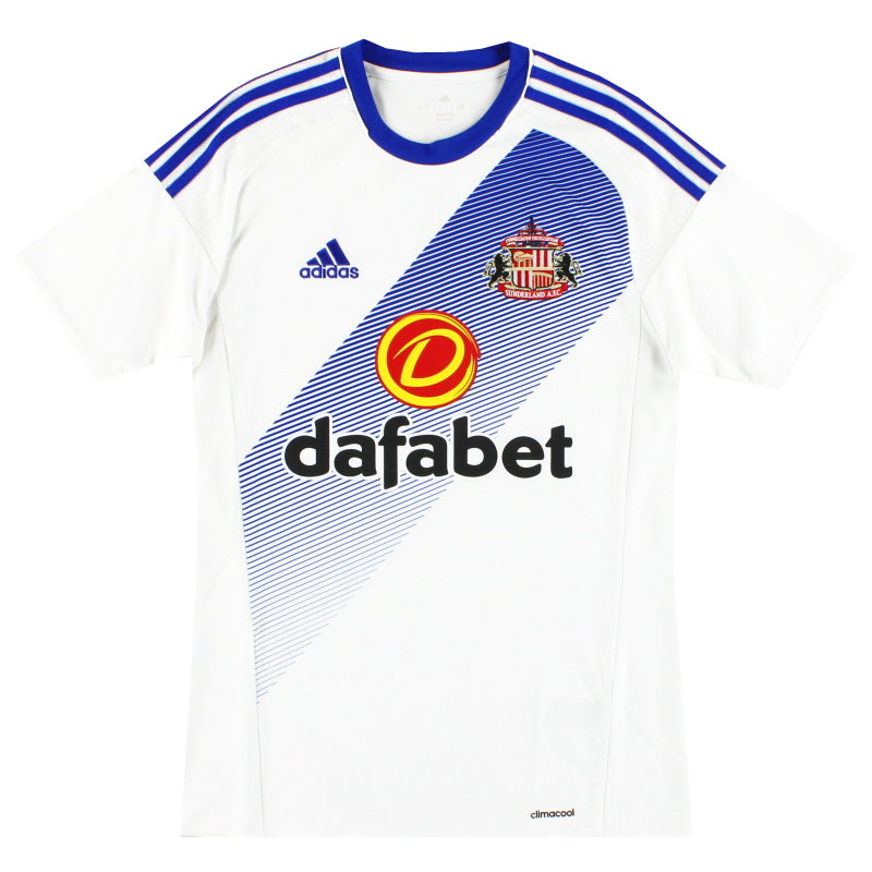 2016-17 Sunderland adidas Away Shirt S Football Shirt