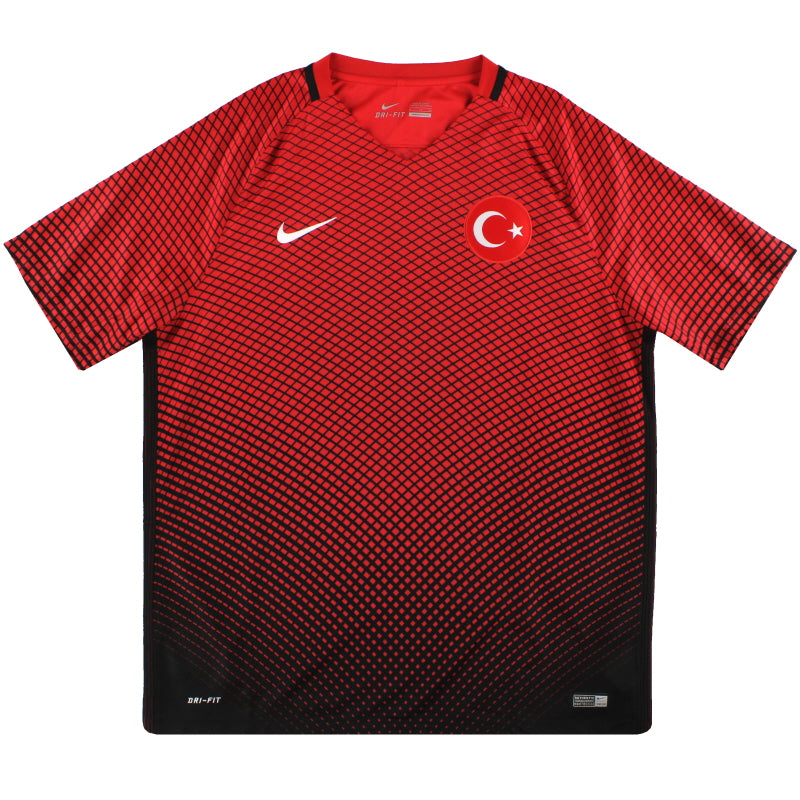 2016-17 Turkey Nike Home Shirt *As New* L Football Shirt