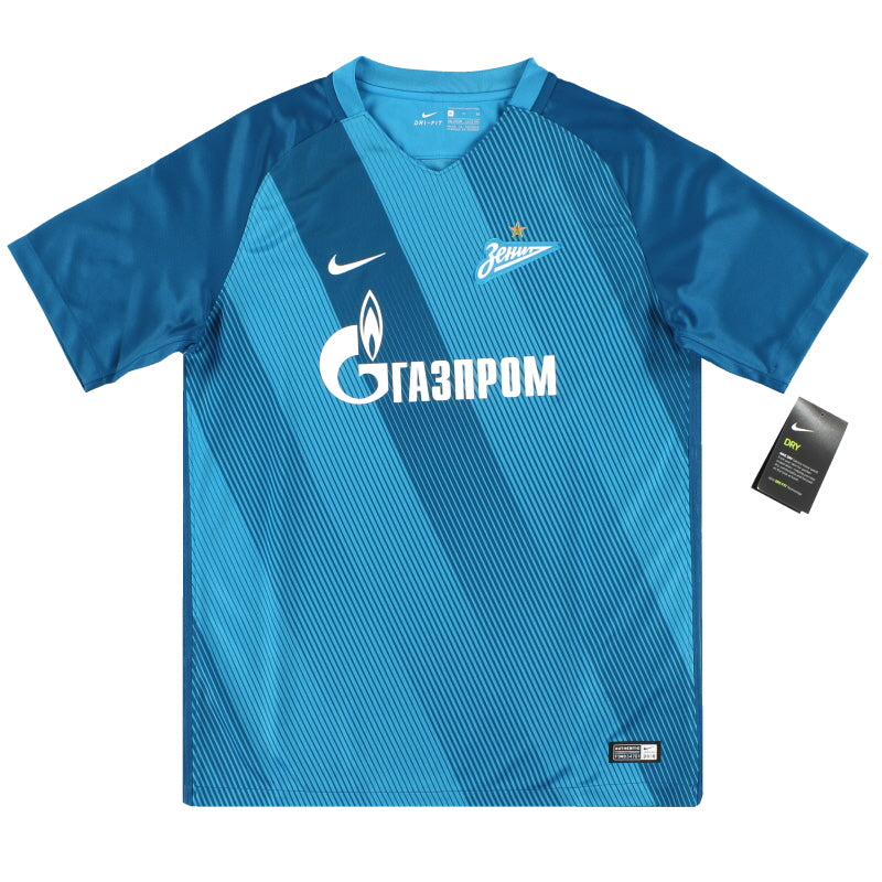 2016-17 Zenit St. Petersburg Nike Home Shirt *w/tags* L.Boys Football Shirt