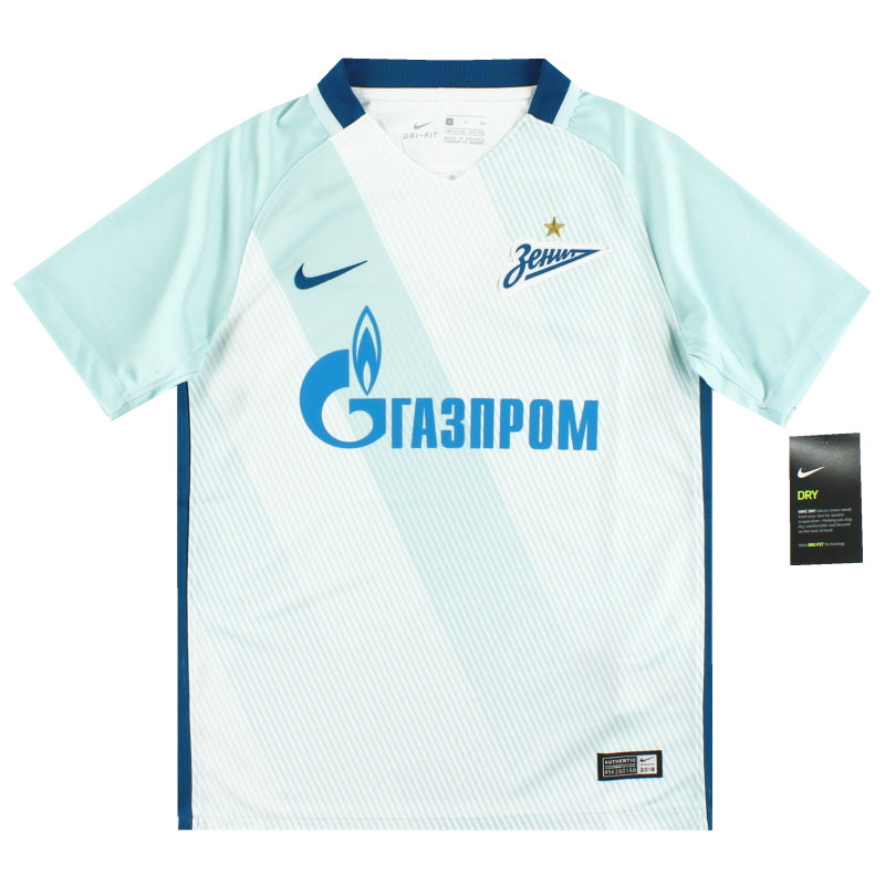 2016-17 Zenit St. Petersburg Nike Away Shirt *w/tags* S.Boys Football Shirt