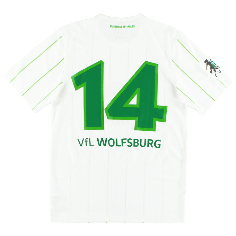 2016-18 Wolfsburg Match Issue Away Shirt #14 S Football Shirt