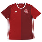 2016 Denmark adidas Home Shirt L Football Shirt