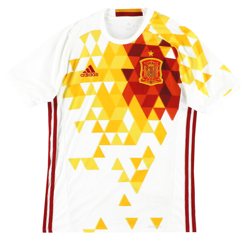 2016 Spain adidas Away Shirt L Football Shirt