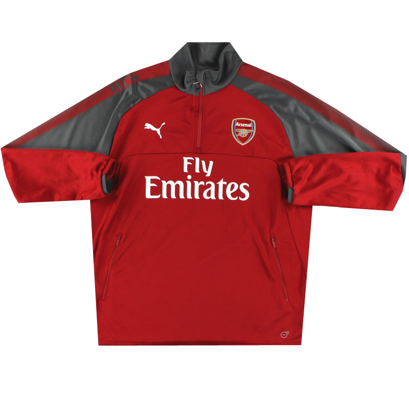 2017-18 Arsenal Puma 1/4 Zip Training Top XXL Football Shirt