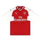 2017-18 Arsenal Puma Home Shirt *As New* L/S M Football Shirt