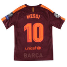 2017-18 Barcelona Champions League Third Shirt Messi #10 *Mint* M Football Shirt