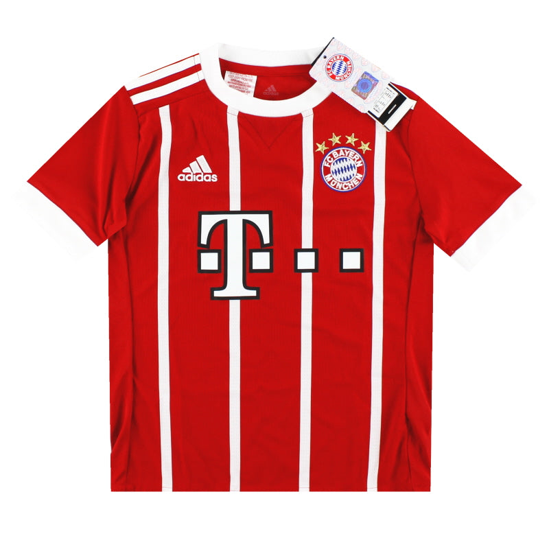 2017-18 Bayern Munich adidas Home Shirt *w/tags* S.Boys Football Shirt