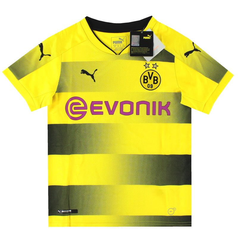 2017-18 Borussia Dortmund Puma Home Shirt *w/tags* M.Boys Football Shirt