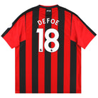 2017-18 Bournemouth Umbro Home Shirt Defoe #18 4XL Football Shirt