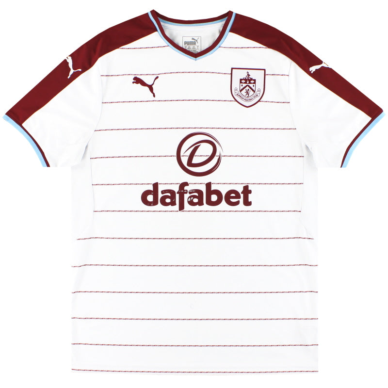 2017-18 Burnley Puma Away Shirt XL Football Shirt