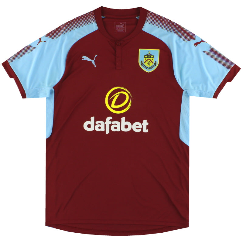 2017-18 Burnley Puma Home Shirt *As New* L Football Shirt