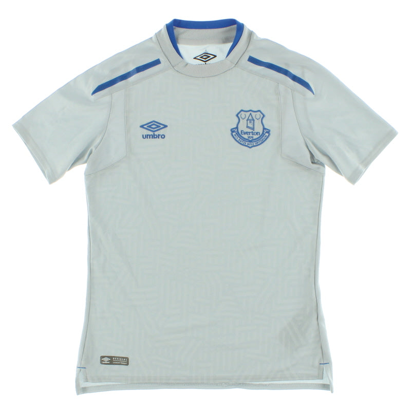 2017-18 Everton Away Shirt L.Boys Football Shirt