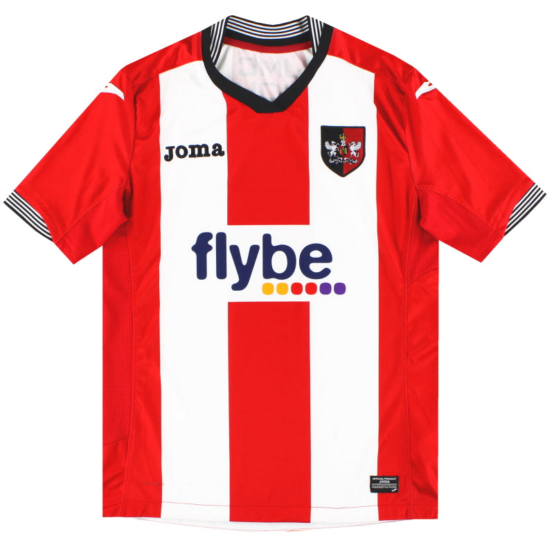 2017-18 Exeter City Joma Home Shirt M Football Shirt