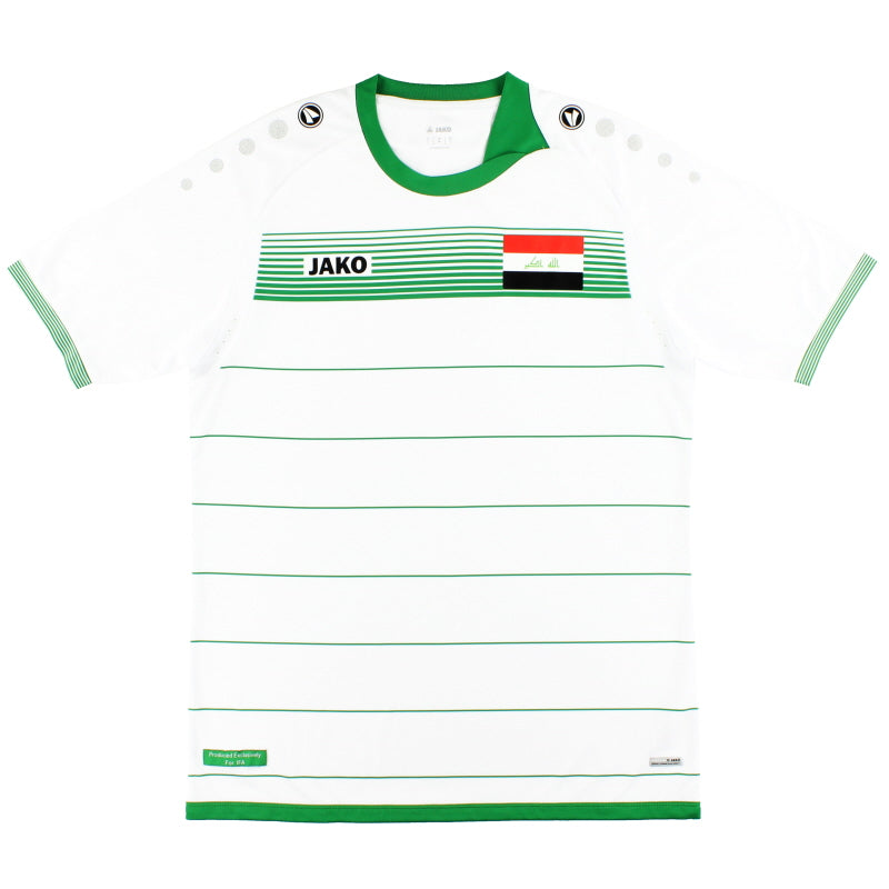 2017-18 Iraq Jako Away Shirt *As New* Football Shirt