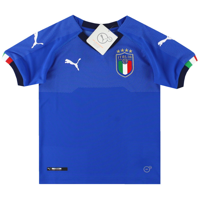 2017-18 Italy Puma Home Shirt *BNIB* XS.Boys Football Shirt