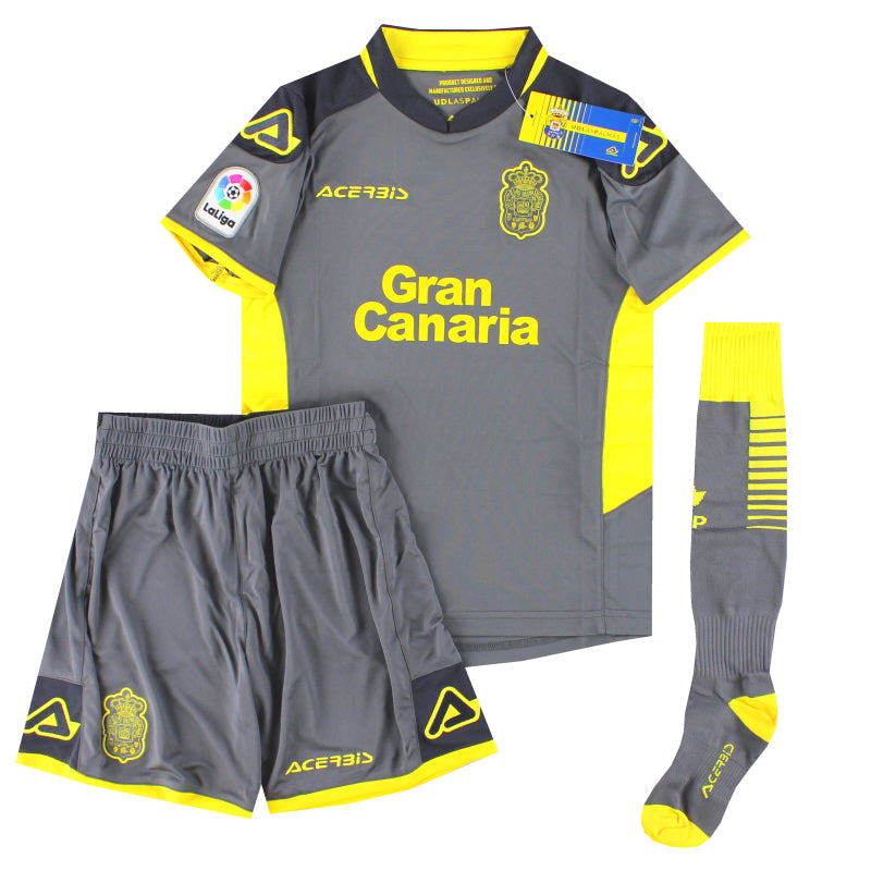 2017-18 Las Palmas Acerbis Full Away Kit *BNIB* 3XS Football Shirt