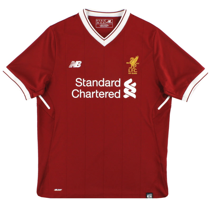 2017-18 Liverpool '125 Years' Home Shirt *Mint* Y Football Shirt