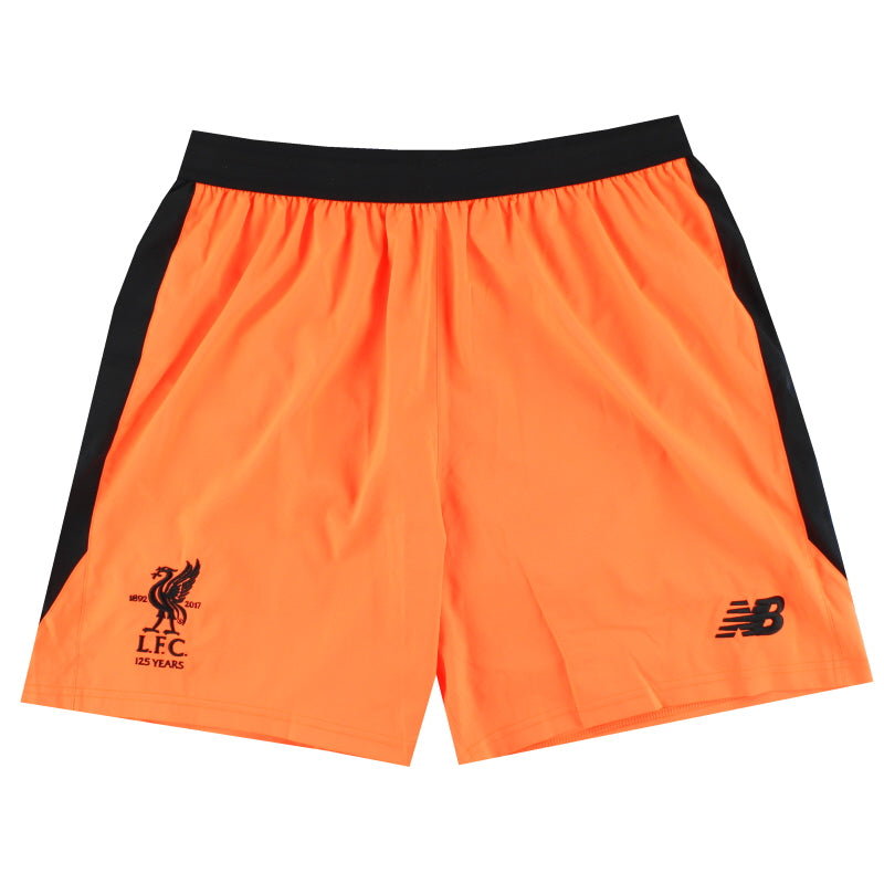 2017-18 Liverpool New Balance '125 Years' Third Shorts *As New* L Football Shorts