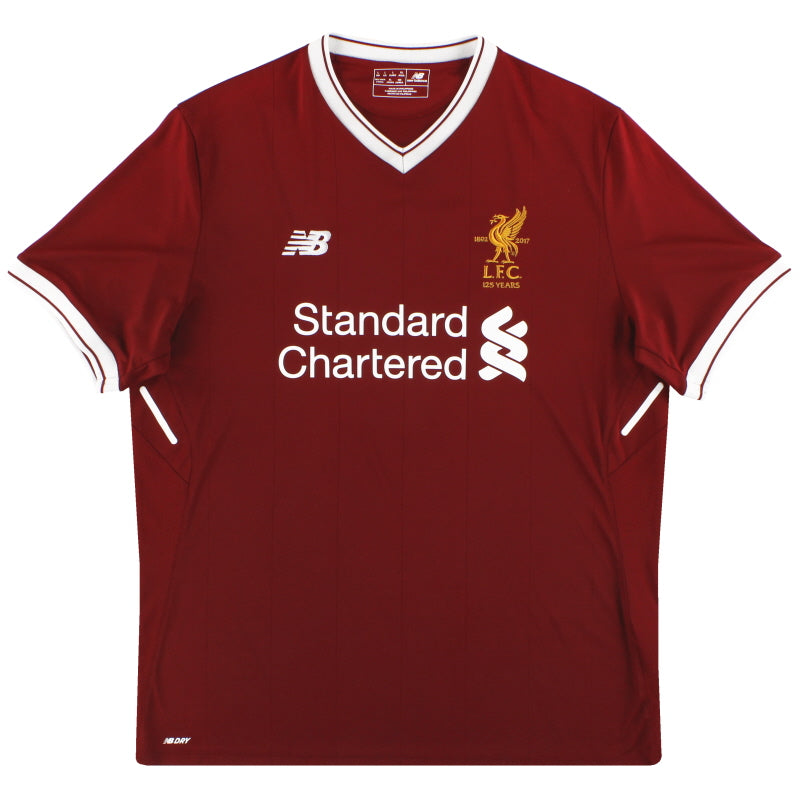 2017-18 Liverpool New Balance '125 Years' Home Shirt XXXL Football Shirt