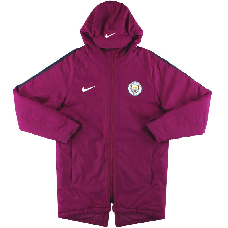 2017-18 Manchester City Nike Player Issue Padded Bench Coat M Jacket