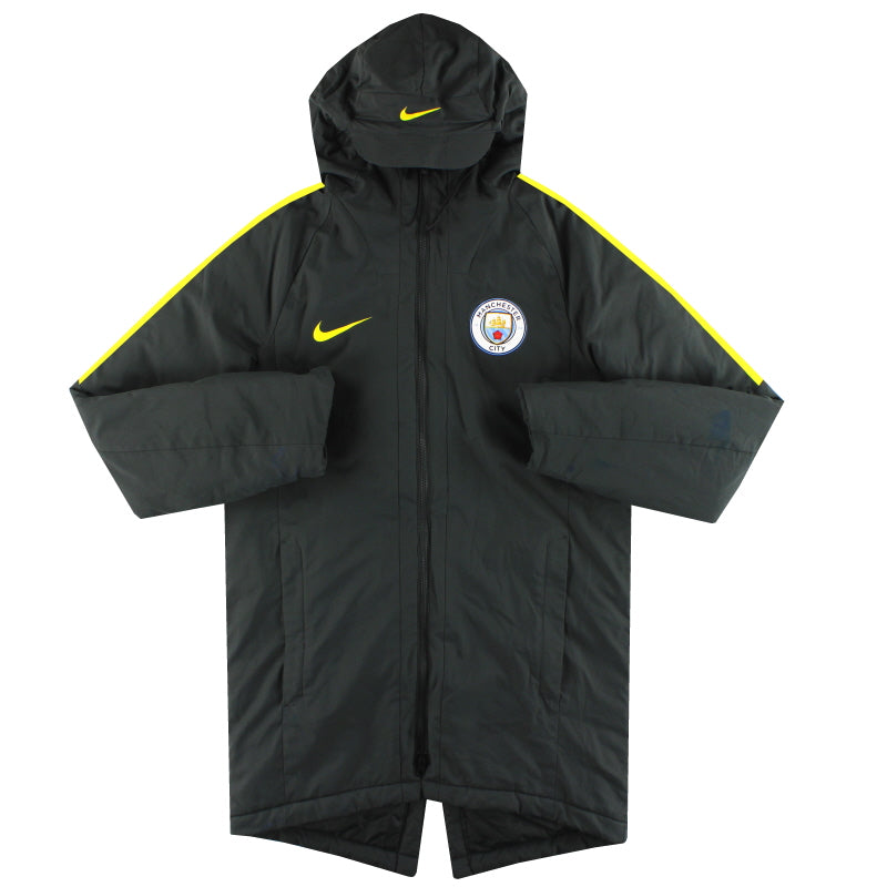 2017-18 Manchester City Nike Player Issue Padded Bench Coat S Jacket