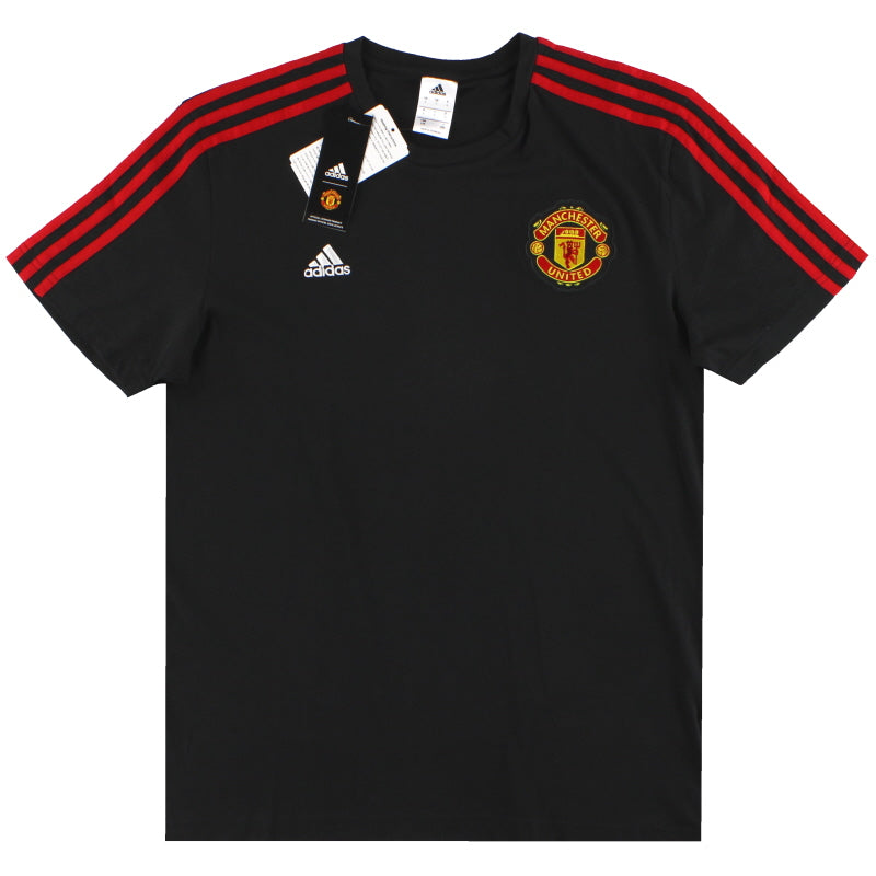 2017-18 Manchester United adidas 3-Stripes Tee *BNIB* S T-Shirt