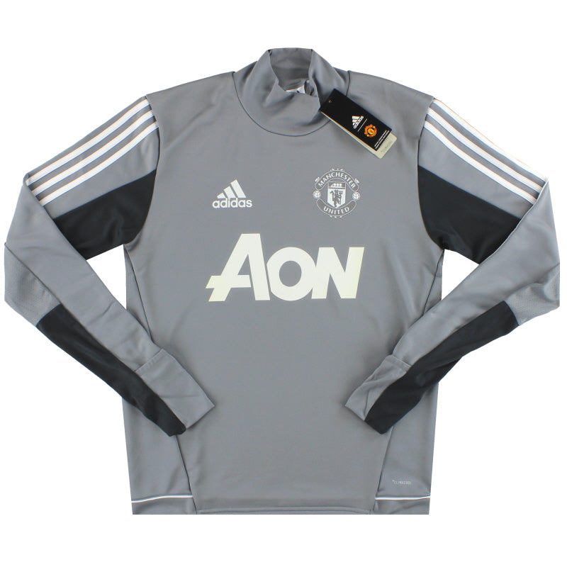 2017-18 Manchester United adidas Training Tech Sweatshirt *BNIB* S Sweatshirt