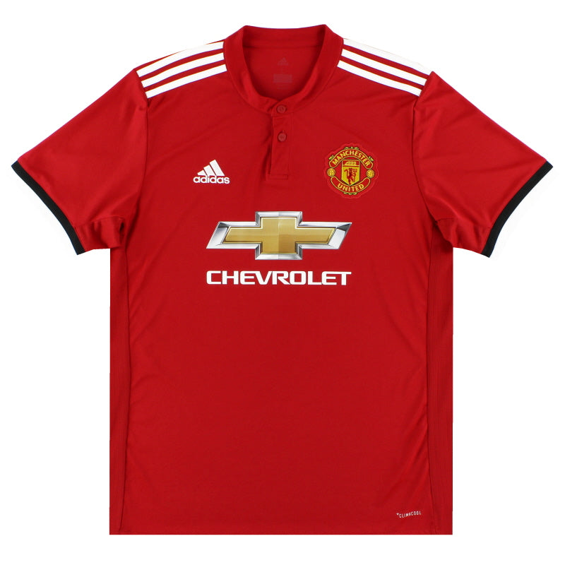 2017-18 Manchester United adidas Home Shirt XXL Football Shirt