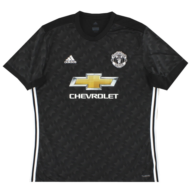 2017-18 Manchester United adidas Away Shirt *Mint* XL Football Shirt