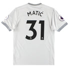 2017-18 Manchester United adidas Third Shirt Matic #31 *Mint* M Football Shirt