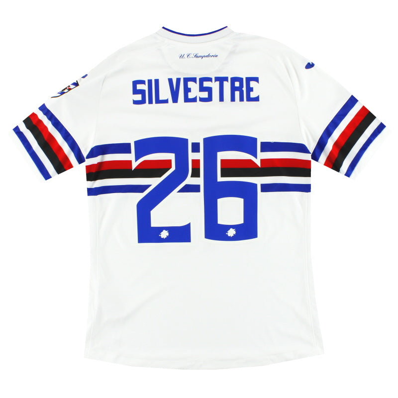 2017-18 Sampdoria Joma Away Shirt Silvestre #26 L Vest