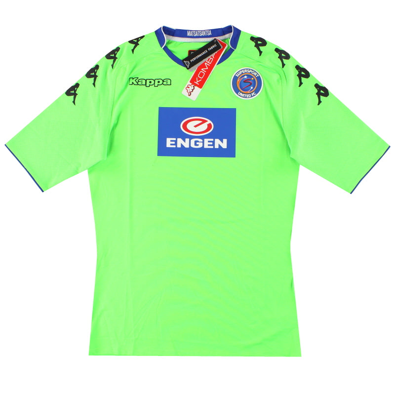 2017-18 SuperSport United Kappa Kombat Goalkeeper Shirt *w/tags* L Football Shirt