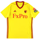 2017-18 Watford adidas Home Shirt M Football Shirt