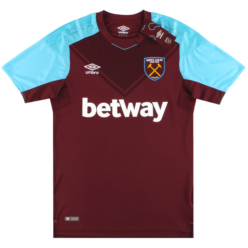 2017-18 West Ham Umbro Home Shirt *w/tags* M Football Shirt